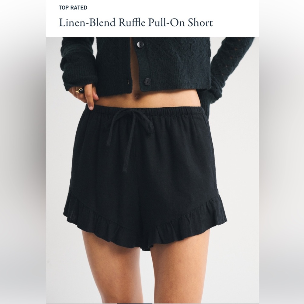 Abercrombie & Fitch - Linen-Blend Pull-On Shorts